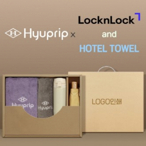 협립3단마시멜로수동우산 +협립코마바스타월1P+협립호텔코마170타월1P+락앤락슬림핏원터치텀블러