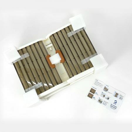 올지 슬라이딩 리빙박스 2개 세트 66리터 투명 플라스틱 옷 장난감 수납함 펜트리 정리함 대형 #6