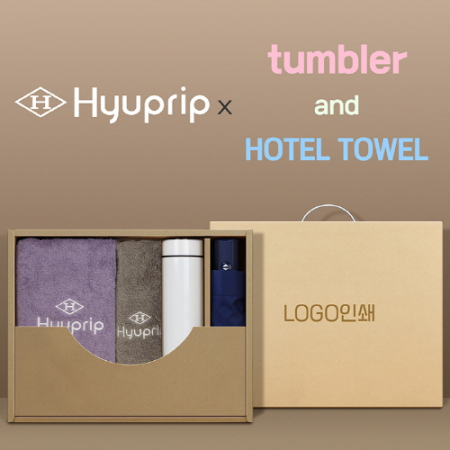 협립3단모던완전자동우산 +협립코마바스타월1P+협립호텔코마170타월1P+스마트온도계텀블러 #2