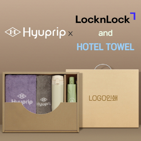 협립3단50암막데이지완전자동우양산 +협립코마바스타월1P+협립호텔코마170타월1P+락앤락슬림핏원터치텀블러 #2