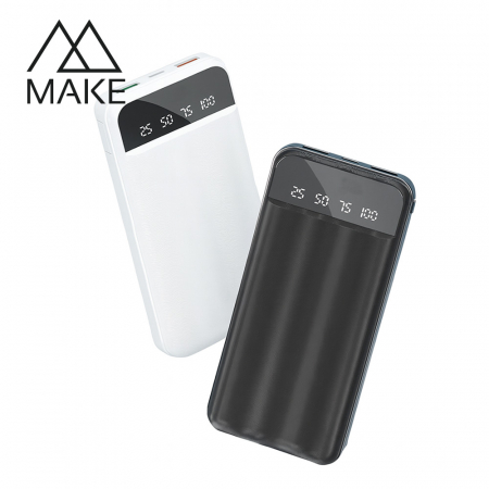 메이크 make 거치가능 고속 20W 대용량 LCD 보조배터리 20000mAh #2