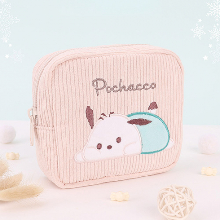 산리오 코듀로이 파우치 #3