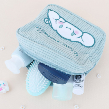 산리오 코듀로이 파우치 #4