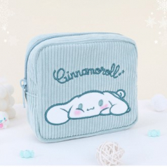 산리오 코듀로이 파우치