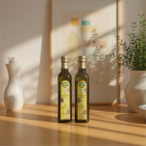 해바라기유 유리병 2p 선물세트