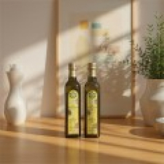 해바라기유 유리병 2p 선물세트