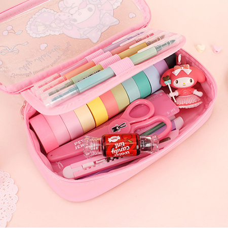 산리오 멀티수납 글로시 파우치 #3