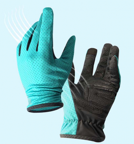 등산장갑 에어로매쉬 장갑  여름용 논슬립 형광인쇄장갑 #5