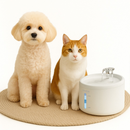 아이리버 강아지 급수기 고양이 펫 자동 정수기 자동 저소음 센서 반려동물 IA-AW303 #6
