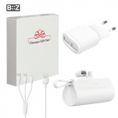 비즈 충전기 선물세트 GA02 도킹배터리/가정용충전기/케이블