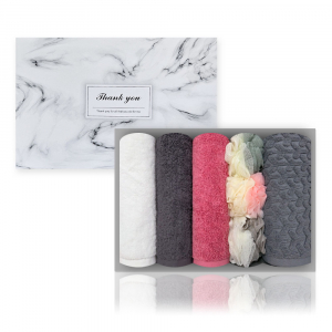 포레스트 르블랑 선물세트 40수200g 3매 + 샤워볼 3개 + 면 발매트 1장