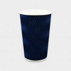 3중단열컵 웨이브 블루 16온스 1박스 500개