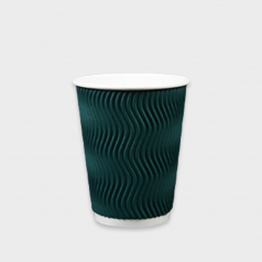 3중단열컵 웨이브 그린 12온스 1박스 500개