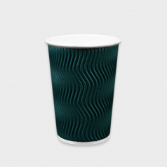 3중단열컵 웨이브 그린 13온스 1박스 500개
