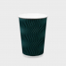작은이미지: 3중단열컵 웨이브 그린 13온스 1박스 500개 #2