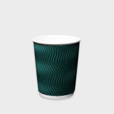 3중단열컵 웨이브 그린 10온스 1박스 500개 #2