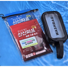 신신파스 5매입 1팩 핫파스 쿨파프(신신파프 5매+멀티백 세면파우치)