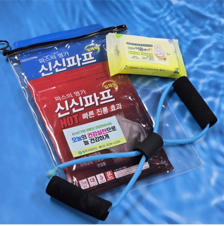 신신파스 5매입 1팩 핫파스 쿨파프(신신파프5매+생분해 티슈10매+라텍스 근력밴드) #2