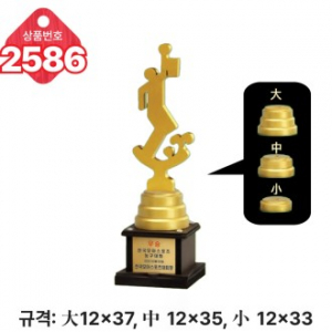 일반 조형 트로피 2586