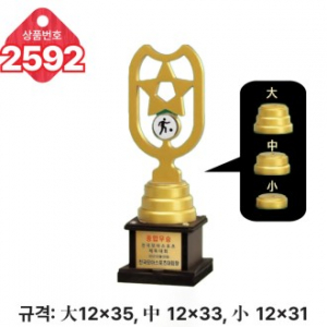 일반 조형 트로피 2592
