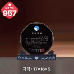 크리스탈 상패957