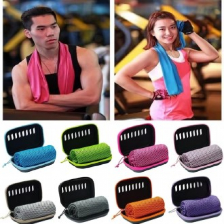 지퍼파우치 쿨링 스포츠타월 쿨타올 쿨스카프 타월 타올 스포츠타올 쿨타월 수건세트 타올세트 타올선물세트 #2