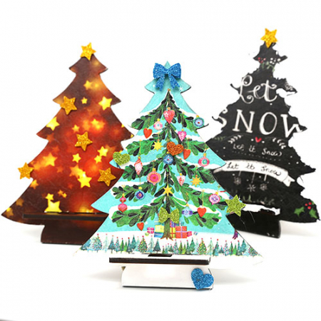 DIY 휴대폰 거치대 색칠하기 꾸미기 크리스마스트리 #5