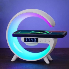 4in1 블루투스스피커 고속무선충전기 LED무드등 KW63