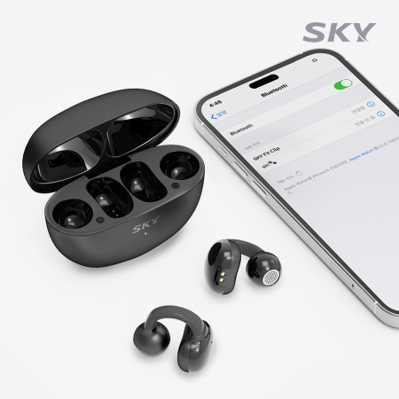 스카이 핏 클립 C1 귀찌 오픈형 블루투스 무선 이어폰 #3