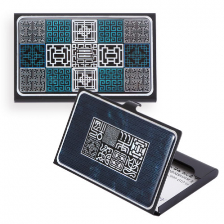 한국기념품 창살문,수복창살문 자개 명함케이스 #3