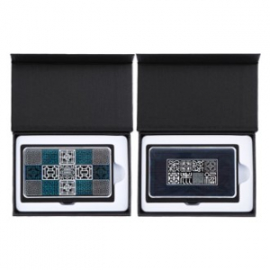 한국기념품 창살문,수복창살문 자개 명함케이스