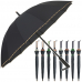 작은이미지: 60-14K 가파치 장우산(무지 블랙)RH208(C) #2