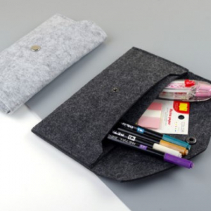 펠트 필통 다용도 지갑