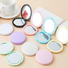 파스텔 양면 손거울