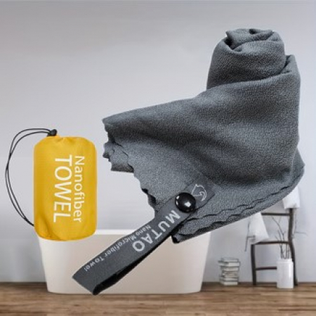 TH90 경량 나노 텍스처 타월 및 보관 가방 #2