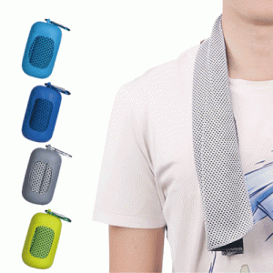 아이스쿨타올 실리콘케이스 스포츠타올