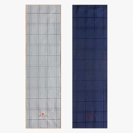 [송월타올] 카운테스마라 모던체크 스포츠 90g 극세사 수건 운동 타월 #3