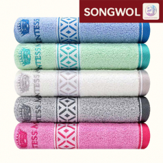 [송월타올] 카운테스마라 맥스40 150g 면 수건 30수 타월