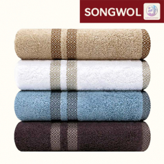 [송월타올] 노을40 160g 뱀부얀 혼방사 수건 타월