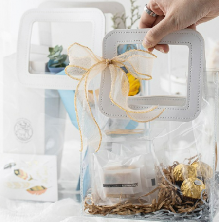 투명 손가방 미니 PVC가방 가방 쇼핑백 #2