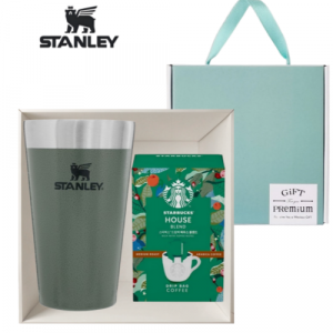 스탠리 파인트컵 그린 스타벅스 커피 기프트 선물세트