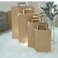 더존 친환경 크라프트 종이 쇼핑백 종이 가방