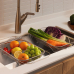 작은이미지: 키친플래그 스테인레스 304 싱크대 슬라이드 채반 #2