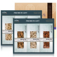 [가온애]행복애가득 2단 견과세트 1호(면세)