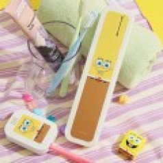 스폰지밥 휴대용 칫솔 살균기 바디형