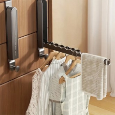 TH21 드릴 없이 설치하는 확장형 메탈 후크 건조대