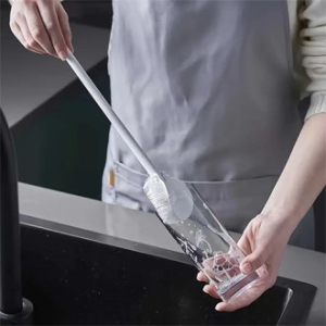 985 집이식 헤드 실리콘 컵 브러시