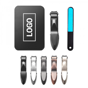 고급 블랙케이스 손톱깎이 손톱갈이 세트