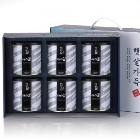 가온애 햇살가득 광천김 프리미엄 캔김1호 #2