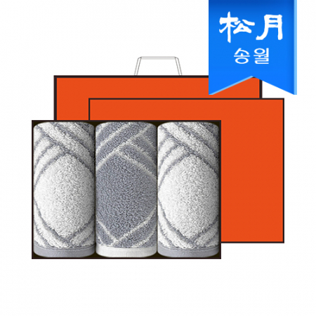 [송월타올] 몽블랑 200g 세면타올 호텔수건 3매세트+쇼핑백 #2